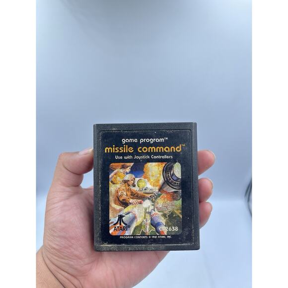 Missile Command (Atari 2600, 1981) Game Cartridge Only Tested - Picture 2 of 5